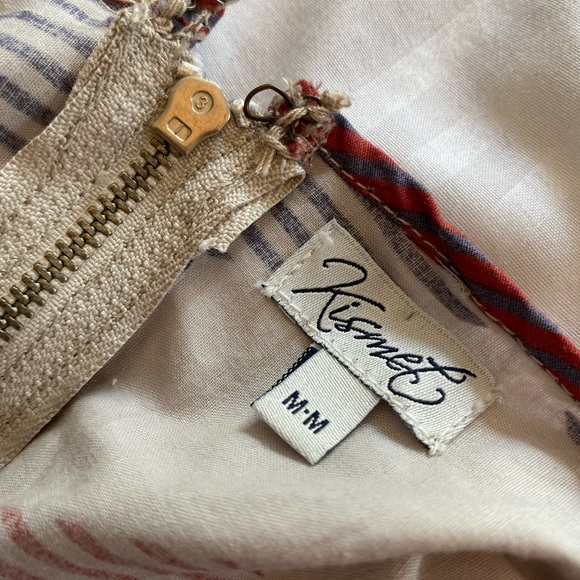 Chevron linen dress - Picture 4 of 4